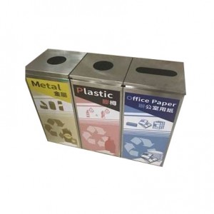 不銹鋼環保回收桶